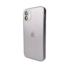 Чехол для смартфона AG Glass Matt Frame Цвет для Apple iPhone 11 Titanium Grey (AGMattFrameiP11Grey)