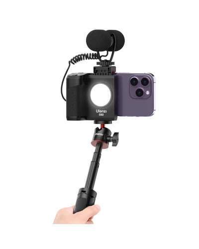 Держатель для телефона Ulanzi Vijim Smartphone Camera Grip With Fill Light (UV-3282A CG-02) (UV-3282A)