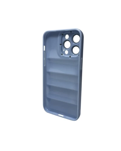 Чохол для смартфона Down Jacket Frame for Apple iPhone 12 Pro Max Light Blue (DoJacFrameiP12PMLBlue)