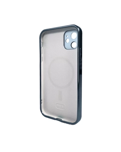Чехол для смартфона AG Glass Sapphire Frame MagSafe Logo iPhone 12 Sierra Blue (AGSappiFRP12Sierra)