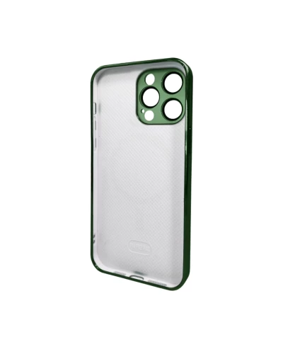 Чохол для смартфона AG Glass Sapphire Frame MagSafe Logo for Apple iPhone 12 Pro Cangling Green (AGSappiFRP12PGreen)