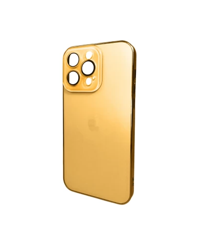 Чохол для смартфона AG Glass Sapphire Frame MagSafe Logo for Apple iPhone 14 Pro Gold (AGSappiFRP14PGold)