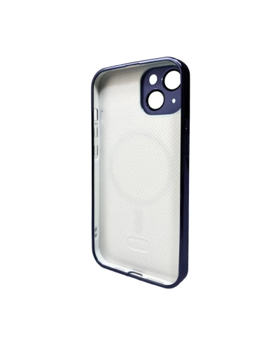 Чохол для смартфона AG Glass Sapphire Frame MagSafe Logo for Apple iPhone 15 Deep Purple (AGSappiFRP15Purple)
