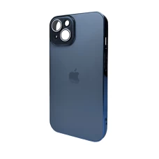 Чехол для смартфона AG Glass Sapphire Frame MagSafe Logo Apple iPhone 15 Sea Blue (AGSappiFRP15Blue)