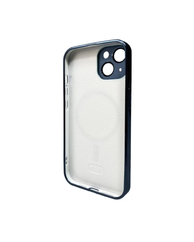 Чохол для смартфона AG Glass Sapphire Frame MagSafe Logo for Apple iPhone 15 Sea Blue (AGSappiFRP15Blue)