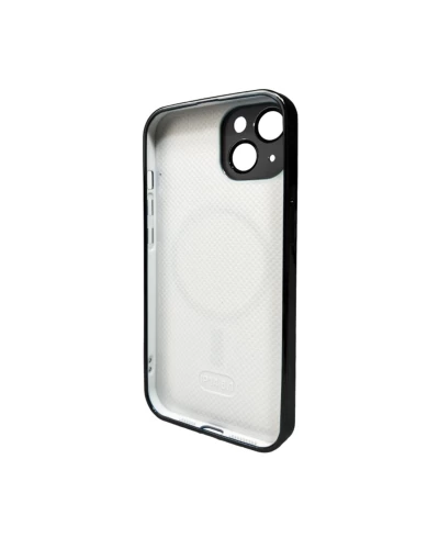 Чохол для смартфона AG Glass Sapphire Frame MagSafe Logo for Apple iPhone 15 Black (AGSappiFRP15Black)