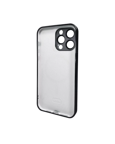 Чохол для смартфона AG Glass Sapphire Frame MagSafe Logo for Apple iPhone 15 Pro Black (AGSappiFRP15PBlack)