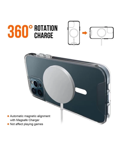 Чехол для смартфона Space Magnetic для iPhone 11 Transparent (SpaceMAG11Clear)