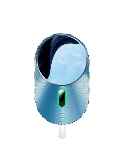 Держатель для мобильного Usams US-CD170 Magnetic Car Wireless Charging Phone Holder (Air Vent) 15W (With Magnetic Ring) Grey (CD170DZ01)