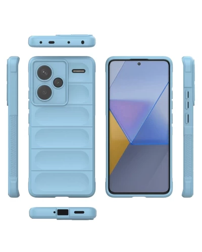 Чехол для смартфона Cosmic Magic Shield для Xiaomi Redmi Note 13 Pro Plus 5G Light Blue (MagicShXiNo13P+Blue)