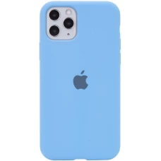 Чехол для смартфона Silicone Full Case AA Open Cam для Apple iPhone 11 круглый 49,Cornflower (FullOpeAAKPi11-49)