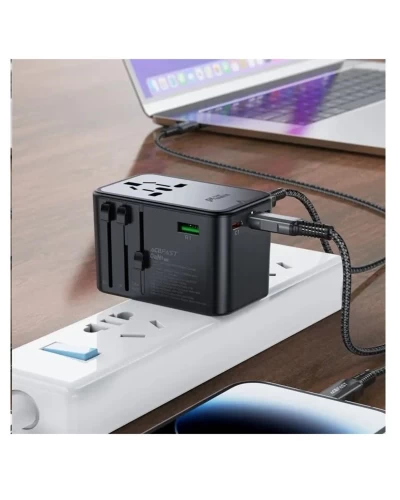 УЗП ACEFAST Z1 PD75W GaN (3*USB-C+2*USB-A)