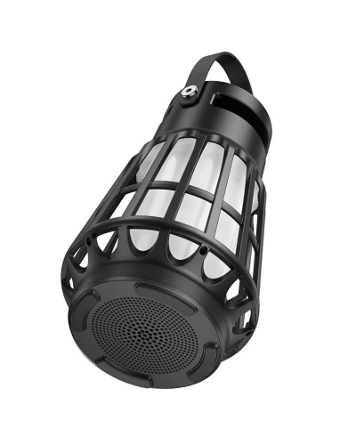 Портативная колонка HOCO BS61 Wild fun outdoor camping light BT speaker Magic Black Nnight (6942007610827)