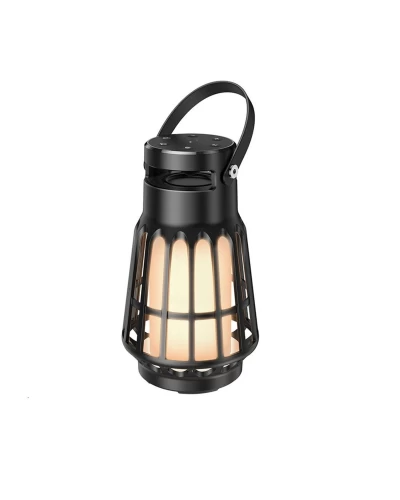 Портативная колонка HOCO BS61 Wild fun outdoor camping light BT speaker Magic Black Nnight (6942007610827)