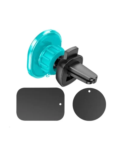 Держатель для мобильного HOCO H1 Crystal magnetic car holder(air outlet) Ice Mist (6931474790187)