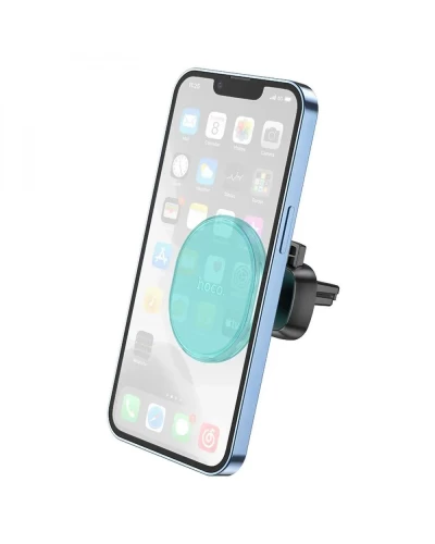 Держатель для мобильного HOCO H1 Crystal magnetic car holder(air outlet) Ice Mist (6931474790187)