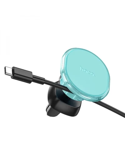 Держатель для мобильного HOCO H1 Crystal magnetic car holder(air outlet) Ice Mist (6931474790187)