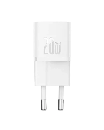 Сетевое зарядное устройство для Baseus GaN5 Fast Charger(mini) 1C 20W EU White (CCGN050102)