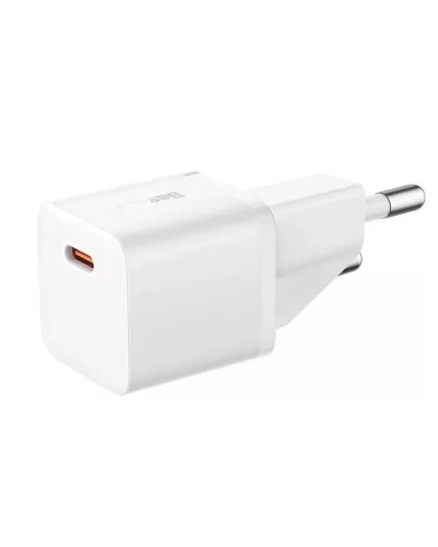 Сетевое зарядное устройство для Baseus GaN5 Fast Charger(mini) 1C 20W EU White (CCGN050102)