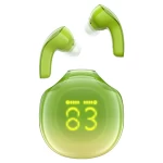 Наушники ACEFAST T9 Crystal (Air) color bluetooth earbuds Avocado Green (6974316282556)