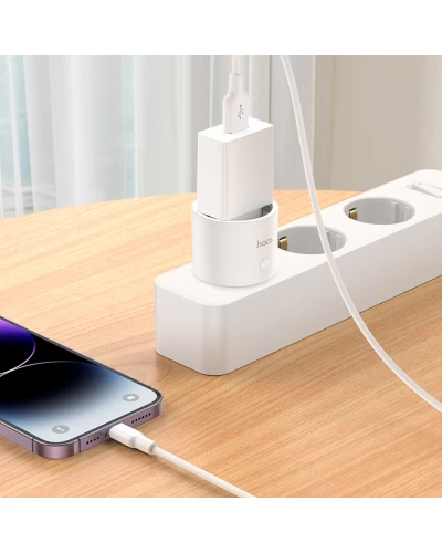 Смарт розетка HOCO AC16 Veloz smart socket(EU/GER) White (6942007616959 )