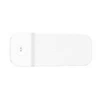 Бездротовий зарядний пристрій HOCO CQ6 Power 3-in-1 wireless fast charger(SAM Watch) White (6942007612036 )