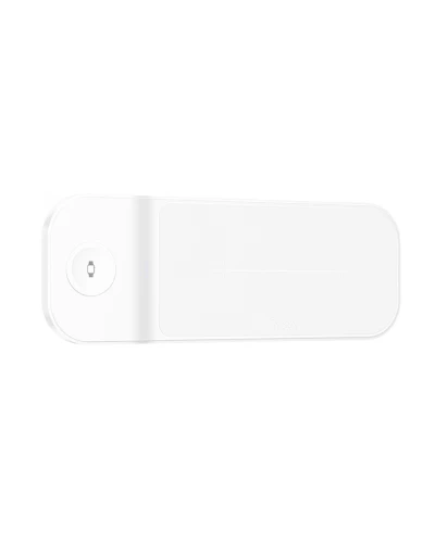 Беспроводное зарядное устройство для HOCO CQ6 Power 3-in-1 Wireless Fast Charger (SAM Watch) White (6942007612036 )