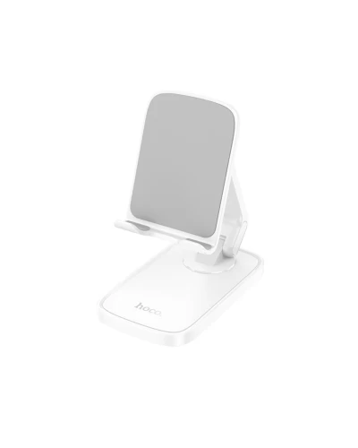 Держатель для мобильного HOCO HD8 Blackfish folding desktop stand White (6942007610810)