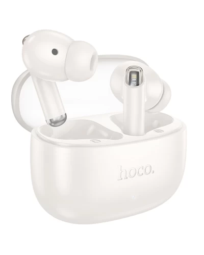 Наушники HOCO EQ12 Rima true wireless BT headset Milky White (6942007618755 )