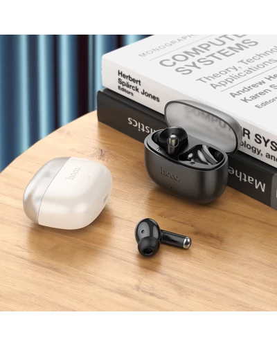 Наушники HOCO EQ12 Rima true wireless BT headset Milky White (6942007618755 )