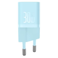 Мережевий зарядний пристрій Baseus GaN5 Fast Charger(mini) 1C 30W EU Blue (CCGN070603)