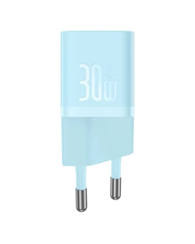 Сетевое зарядное устройство для Baseus GaN5 Fast Charger(mini) 1C 30W EU Blue (CCGN070603)