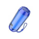 Портативная колонка BOROFONE BR25 Crazy sound colorful luminous BT speaker Blue (6974443386530)