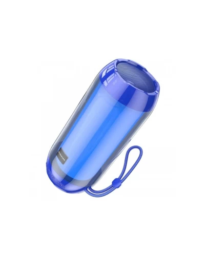 Портативная колонка BOROFONE BR25 Crazy sound colorful luminous BT speaker Blue (6974443386530)