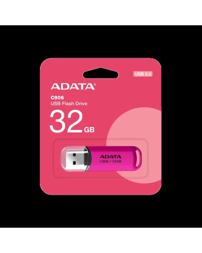 Flash A-DATA USB 2.0 C906 32Gb Purple Pink (AC906-32G-RPP)