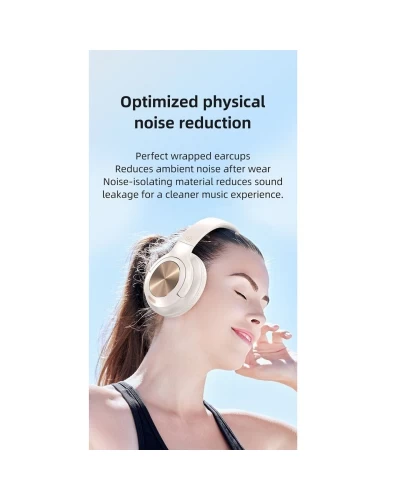 Наушники USAMS-YH21 Wireless Headphone-- YH Series BT5.3 beige (TDLYEJYS02)