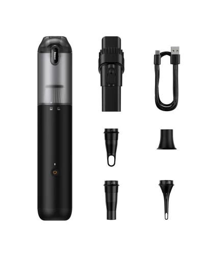 Автомобильный пылесос Baseus A3 lite Handy Vacuum Cleaner (12000pa) Black (VCAQ050001)