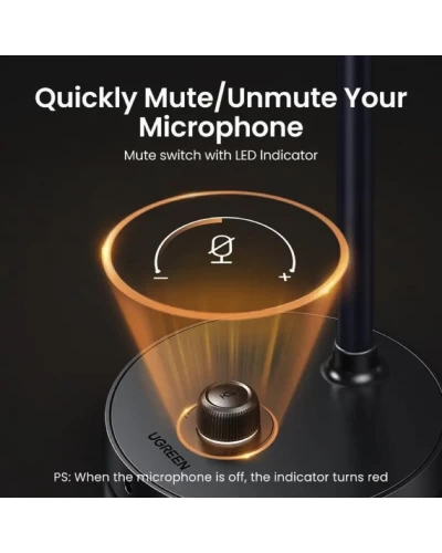 Настольный микрофон UGREEN CM564 Desktop USB Microphone(UGR-90416) (UGR-90416)