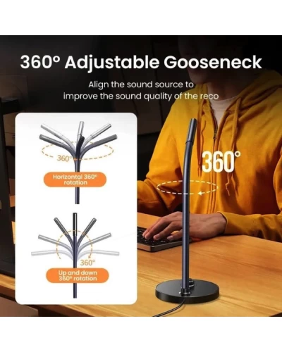 Настольный микрофон UGREEN CM564 Desktop USB Microphone(UGR-90416) (UGR-90416)