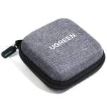 Чехол для наушников UGREEN LP128 Earphone Carrying Case Bag (Fabric) (Gray)(UGR-70577) (UGR-70577)