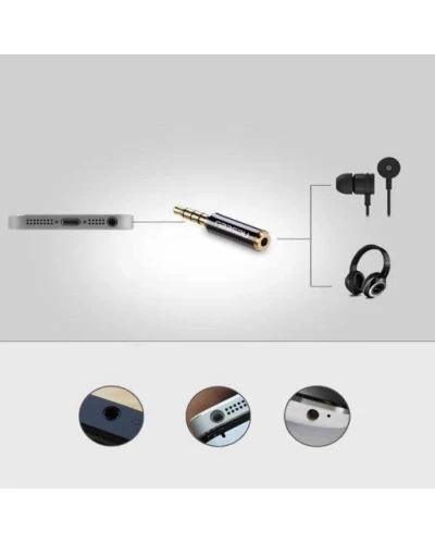 Переходник UGREEN 3.5mm Male to 2.5mm Female Adapter(UGR-20502) (UGR-20502)