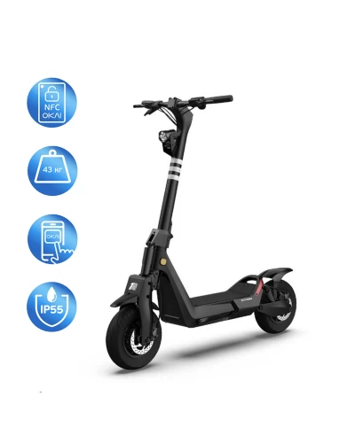 Електросамокат OKAI ES800 Panther Off-Road Black 12", 1500(3000)W, Dual Motor, 19,2Ah, 50km, 60km\h, 35%, NFC, App, 43kg (ES800-B)