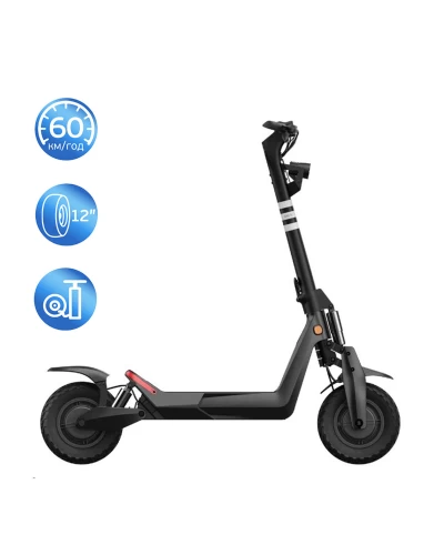 Електросамокат OKAI ES800 Panther Off-Road Black 12", 1500(3000)W, Dual Motor, 19,2Ah, 50km, 60km\h, 35%, NFC, App, 43kg (ES800-B)