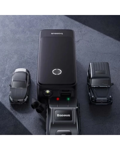 Автомобільний пуско-зарядний пристрій Baseus Super Energy Alpha Series Jump Starter 600A Cosmic Black (C00259200121-00)