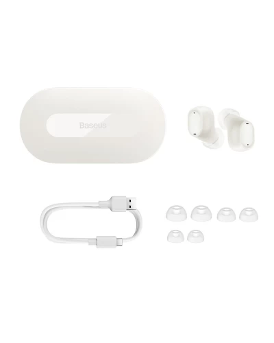 Навушники Baseus Bowie EZ10 True Wireless Earphones White (A00054300226-Z1)