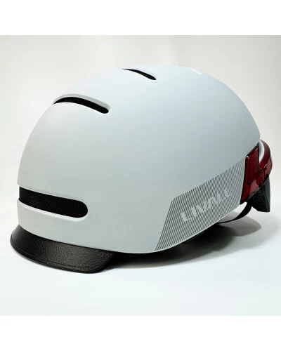 Защитный шлем Livall BH51M NEO (L) Sandstone Grey (57-61см), акустика, микрофон, сигналы поворотов и стопов, приложение, пульт BR80, Bluetooth (LIV-T1V6MN-6310)