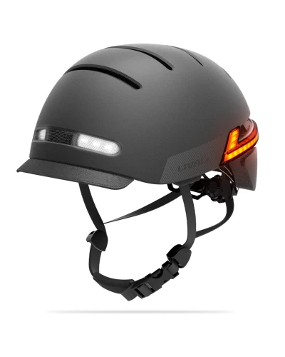 Защитный шлем Livall BH51M NEO (L) Black (57-61см), акустика, микрофон, сигналы поворотов и стопов, приложение, пульт BR80, Bluetooth (LIV-T1V6MN-5311)