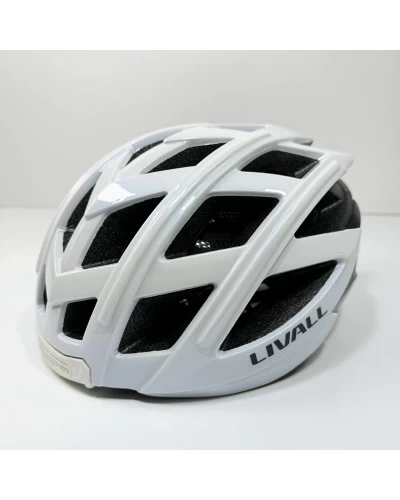 Захисний шолом Livall BH60SE NEO (L) White (55-61см), акустика, мікрофон, сигнали поворотів та стопів, додаток, пульт BR80, Bluetooth (ZHLIV-T60SEN-4013)