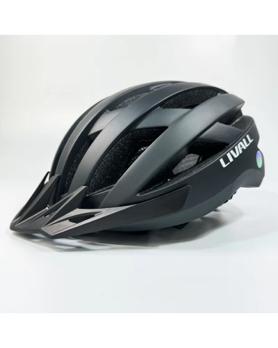 Защитный шлем Livall MT1 NEO (L) Black (58-62см), акустика, микрофон, сигналы поворотов и стопов, приложение, пульт BR80, Bluetooth (LIV-T0MT1N-5343)