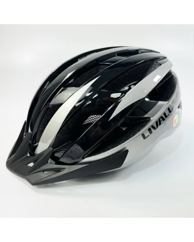 Защитный шлем Livall MT1 NEO (M) Black Grey (54-58см), акустика, микрофон, сигналы поворотов и стопов, приложение, пульт BR80, Bluetooth (LIV-T0MT1N-6243)